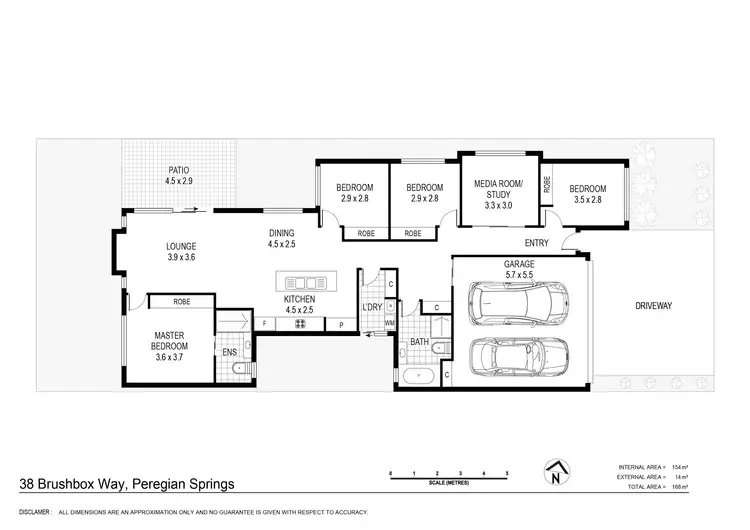 Floorplan of Homely house listing, 38 Brushbox Way, Peregian Springs QLD 4573