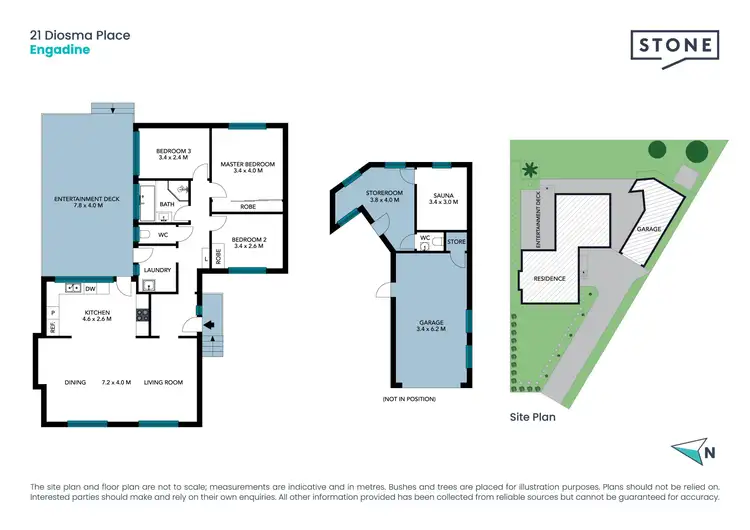 Floorplan of Homely house listing, 21 Diosma Place, Engadine NSW 2233