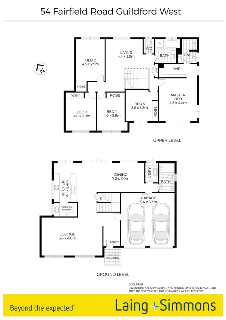 Floorplan of Homely house listing, 54 Fairfield Road, Guildford NSW 2161