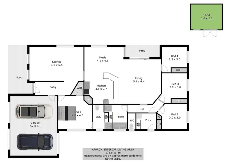 Floorplan of Homely house listing, 14 Shiraz Crescent, Corowa NSW 2646