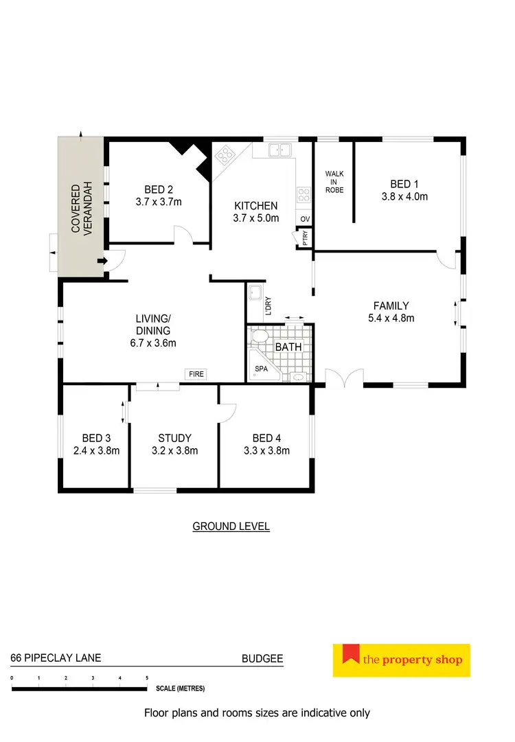 Floorplan of Homely rural property listing, 66 Pipeclay Lane, Mudgee NSW 2850