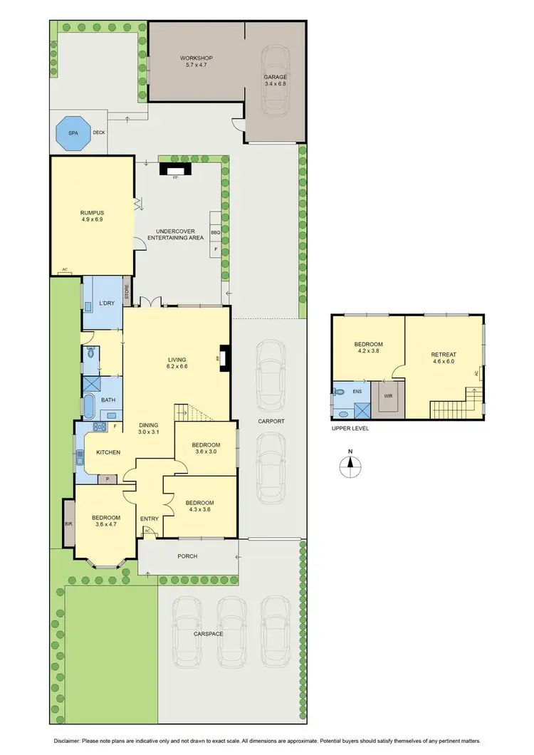 Floorplan of Homely house listing, 10 Balmoral Avenue, Strathmore VIC 3041