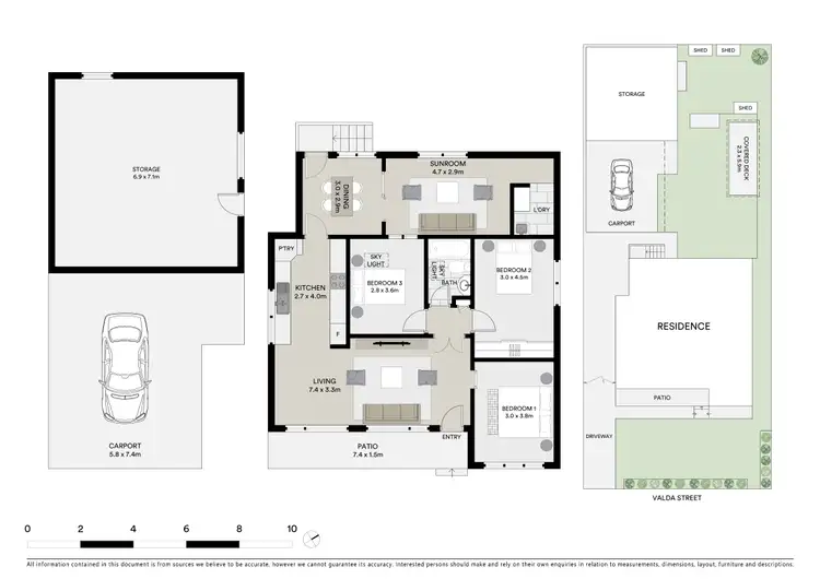 Floorplan of Homely house listing, 74 Valda Street, Blacktown NSW 2148