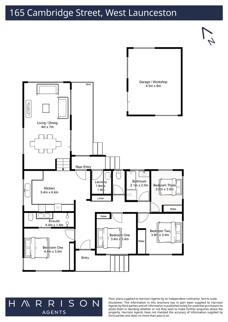 Floorplan of Homely house listing, 165 Cambridge Street, West Launceston TAS 7250
