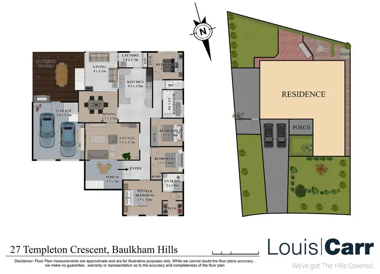 Floorplan of Homely house listing, 27 Templeton Crescent, Baulkham Hills NSW 2153