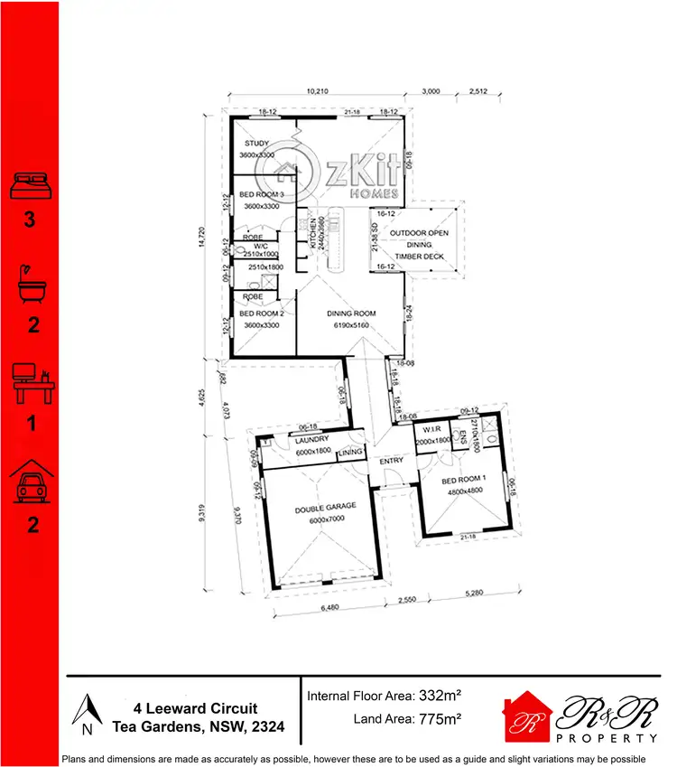 Floorplan of Homely house listing, 4 Leeward Circuit, Tea Gardens NSW 2324
