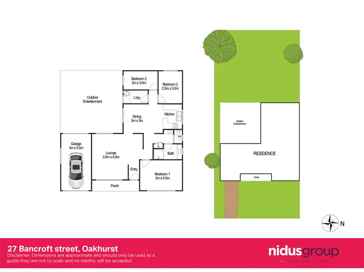 Floorplan of Homely house listing, 27 Bancroft Street, Oakhurst NSW 2761