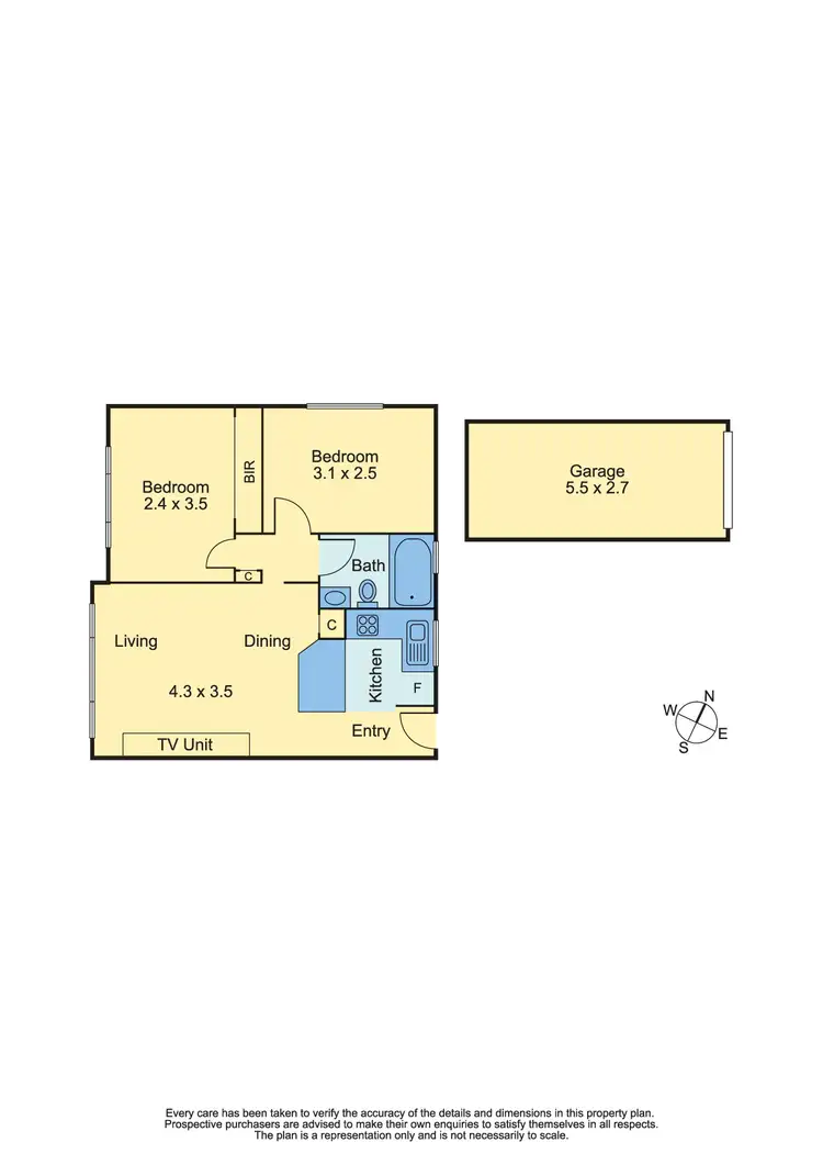 Floorplan of Homely unit listing, 3/18 Old Pittwater Road, Brookvale NSW 2100