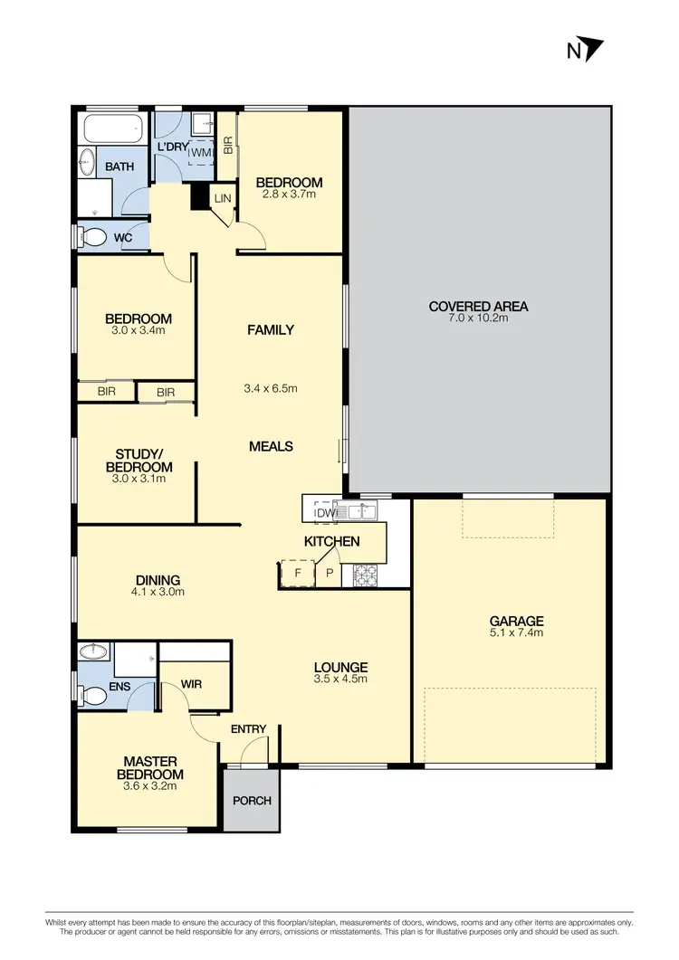 Floorplan of Homely house listing, 12 Marner Avenue, Hillside VIC 3037