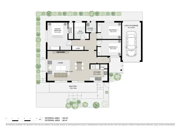 Floorplan of Homely villa listing, 6/7 Curtis Avenue, Taren Point NSW 2229