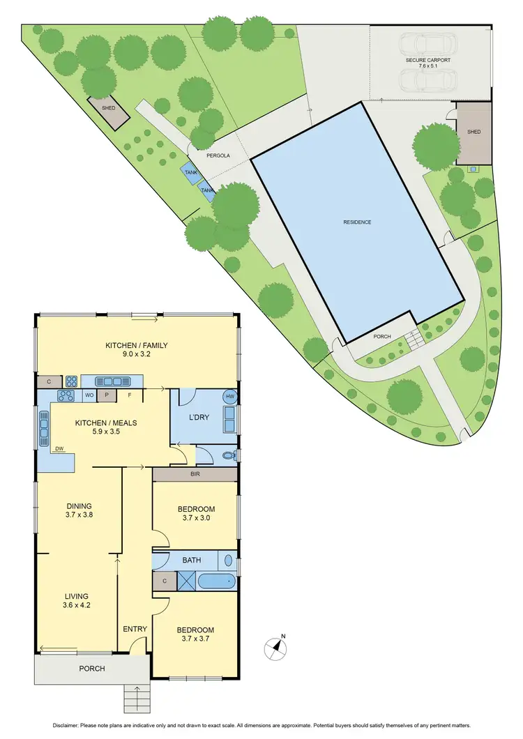 Floorplan of Homely house listing, 1 Lochinvar Street, Pascoe Vale South VIC 3044