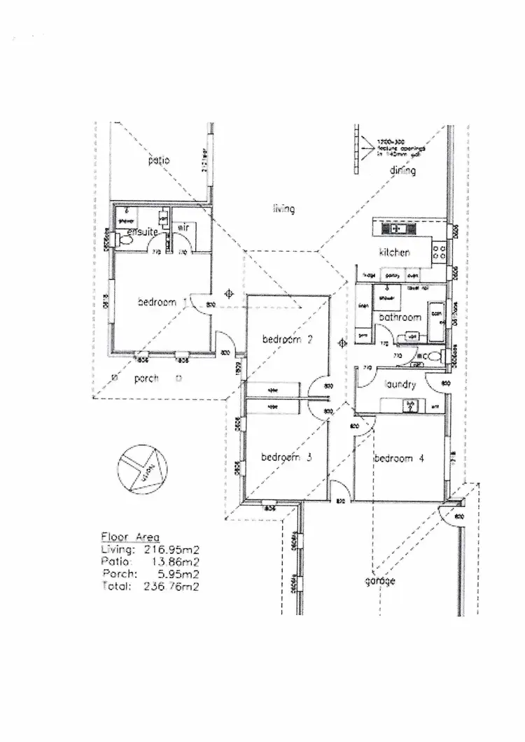 Floorplan of Homely house listing, 70 Pentas Drive, Bongaree QLD 4507