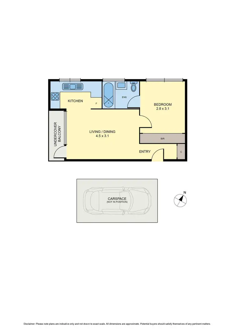 Floorplan of Homely apartment listing, 5/32 Richardson Street, Essendon VIC 3040
