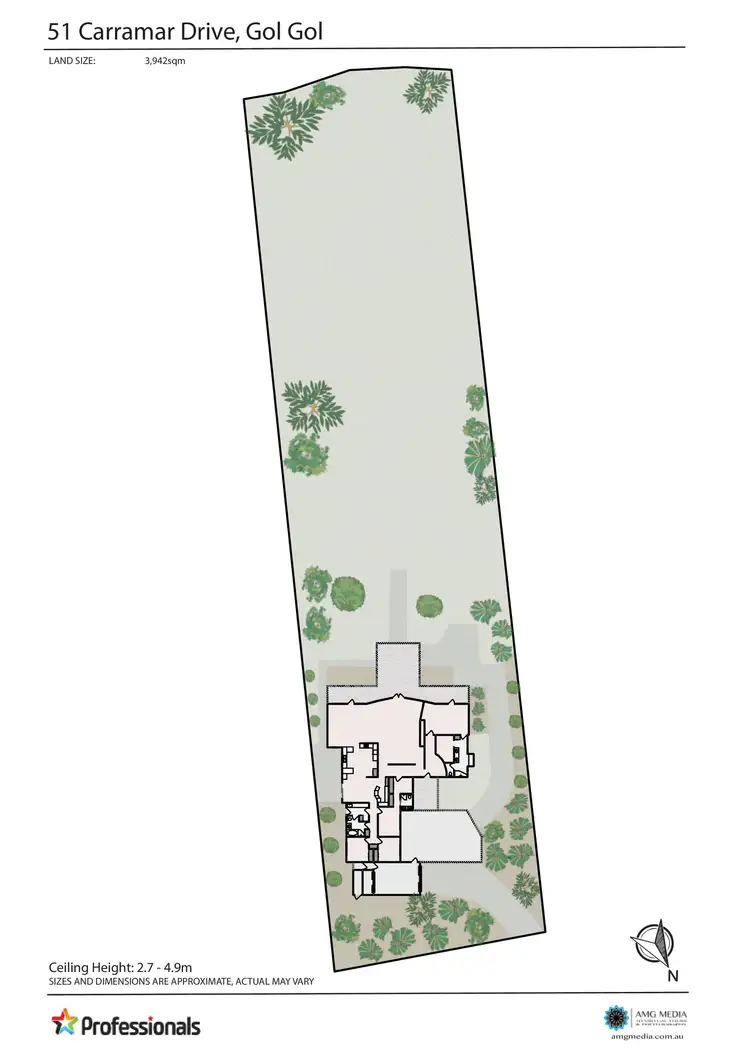 Floorplan of Homely house listing, 51 Carramar Drive, Gol Gol NSW 2738