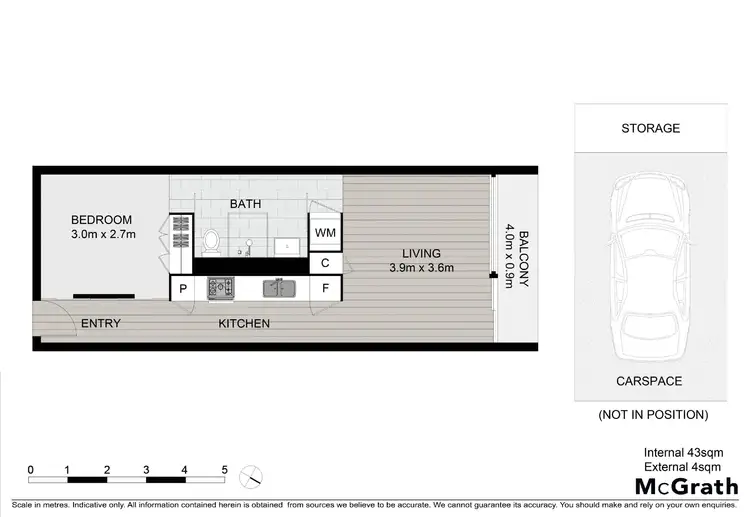 Floorplan of Homely apartment listing, 1104/63-75 Coventry Street, Southbank VIC 3006