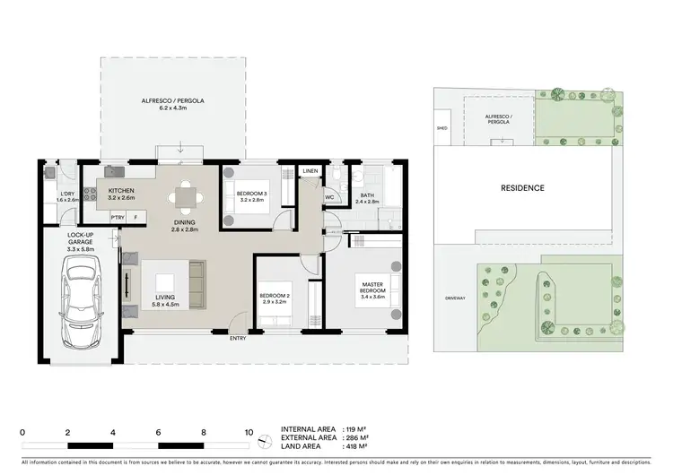 Floorplan of Homely semi-detached listing, 2/14 Woodview Avenue, Lisarow NSW 2250
