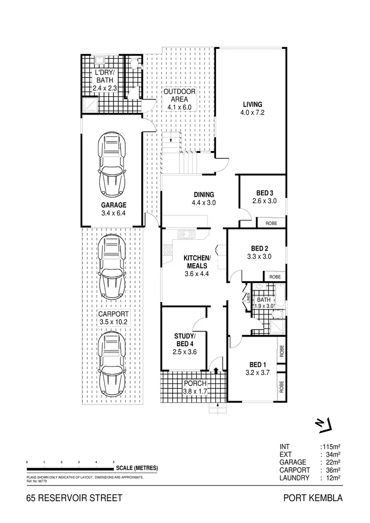 Floorplan of Homely house listing, 65 Reservoir Street, Port Kembla NSW 2505