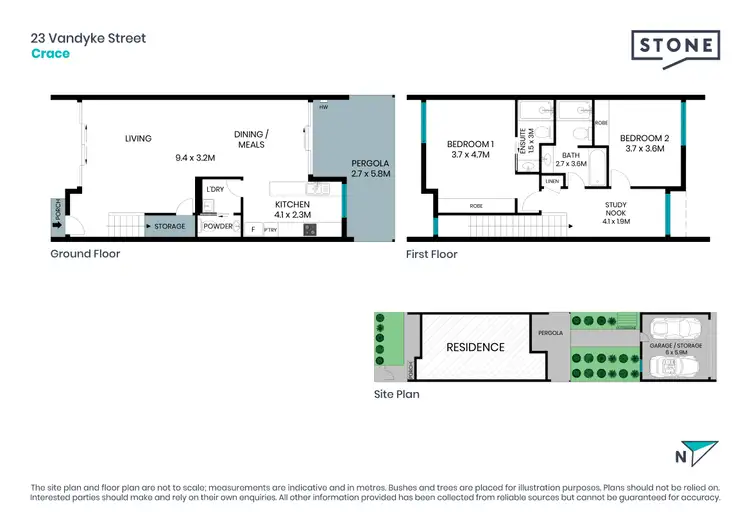 Floorplan of Homely house listing, 23 Vandyke Street, Crace ACT 2911