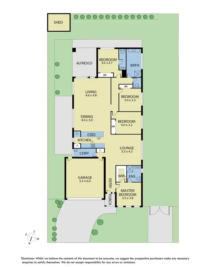 Floorplan of Homely house listing, 38 Clifton Circuit, Tarneit VIC 3029