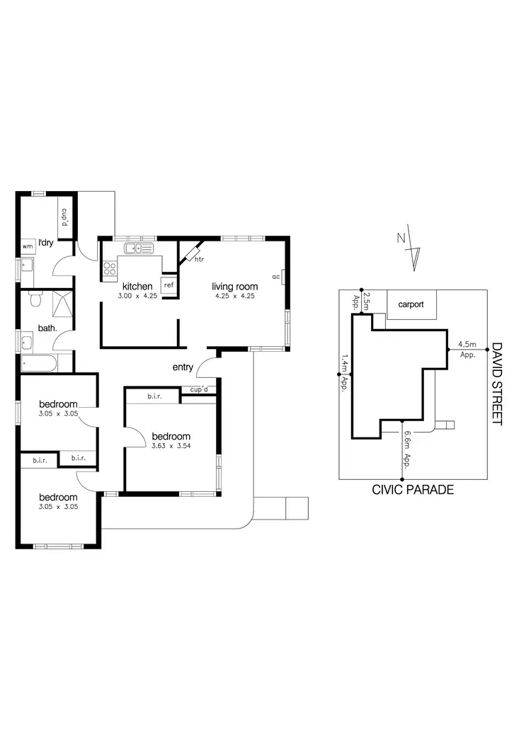 Floorplan of Homely house listing, 162 Civic Parade, Altona VIC 3018