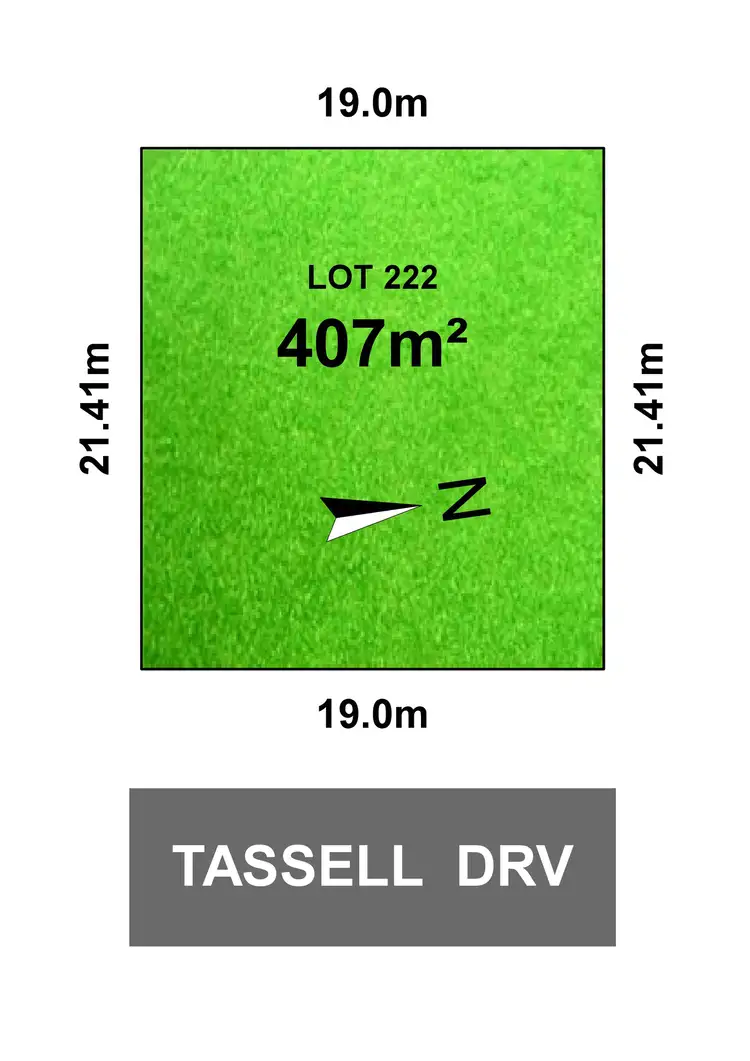 Floorplan of Homely land listing, 14 Tassell Drive, Warragul VIC 3820
