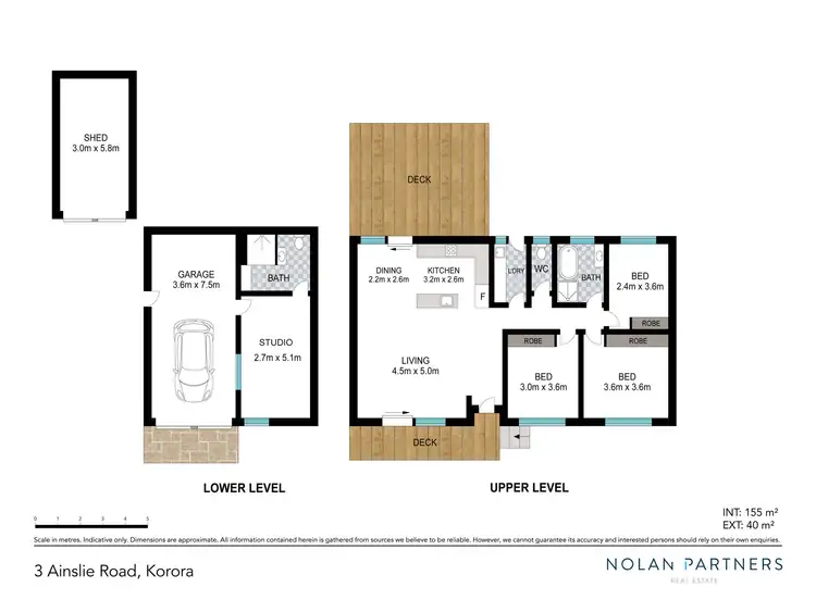Floorplan of Homely house listing, 3 Ainslie Road, Korora NSW 2450