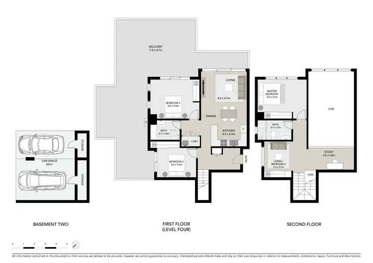 Floorplan of Homely apartment listing, 402/7 Cliff Road, Epping NSW 2121