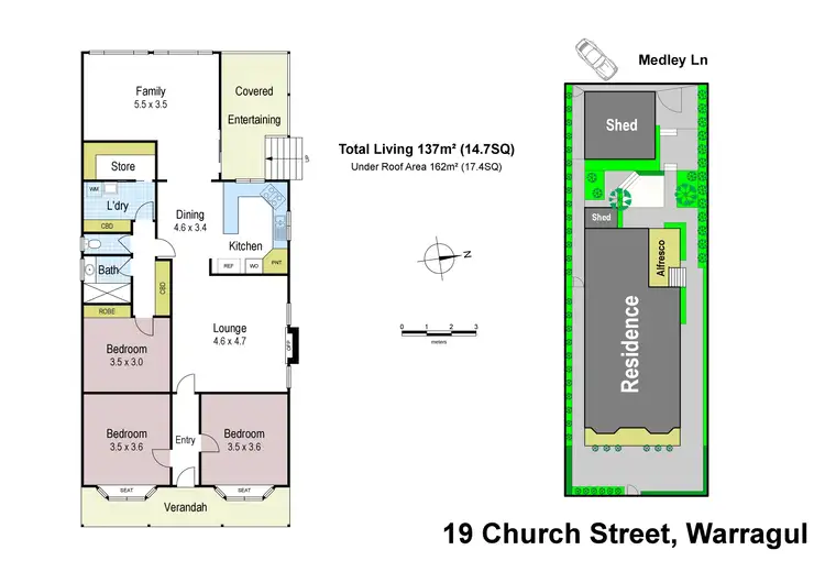Floorplan of Homely house listing, 19 Church Street, Warragul VIC 3820