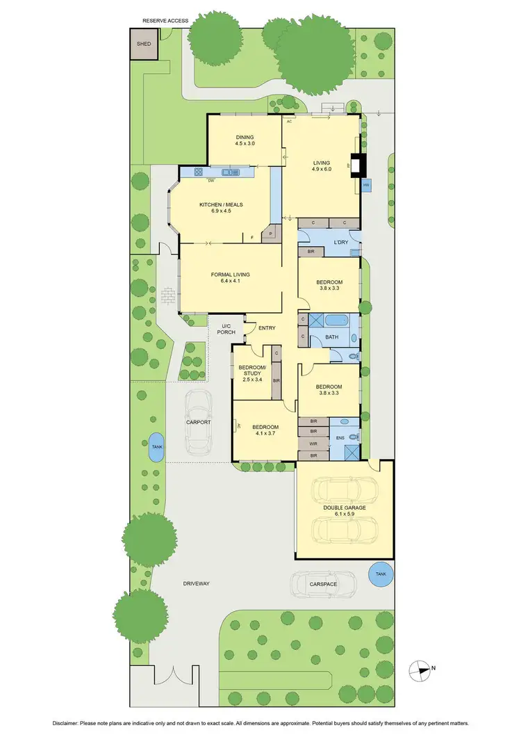 Floorplan of Homely house listing, 3 Lily Street, Essendon West VIC 3040