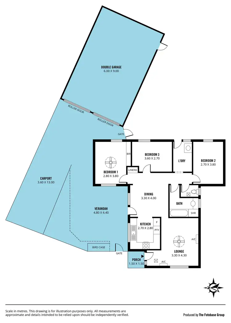 Floorplan of Homely house listing, 10 Hamar Court, Hackham West SA 5163