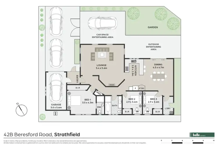 Floorplan of Homely house listing, 42B Beresford Road, Strathfield NSW 2135