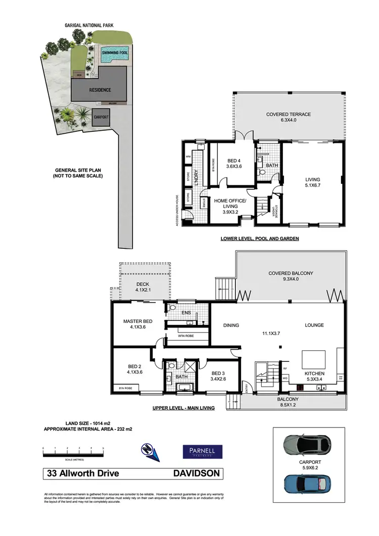 Floorplan of Homely house listing, 33 Allworth Drive, Davidson NSW 2085