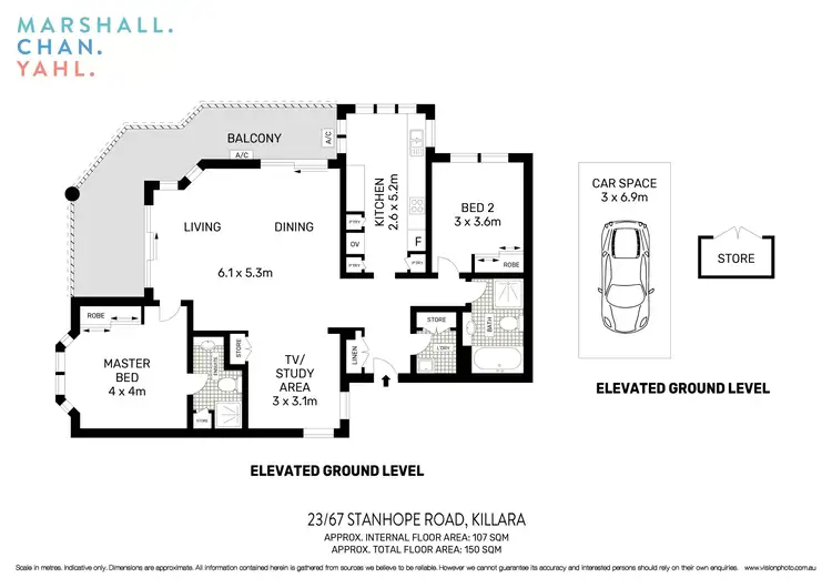 Floorplan of Homely apartment listing, 23/67 Stanhope Road, Killara NSW 2071