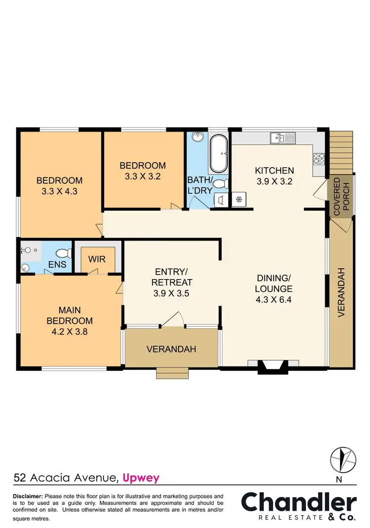 Floorplan of Homely house listing, 52 Acacia Avenue, Upwey VIC 3158