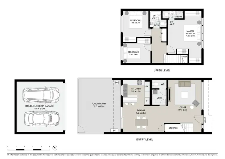 Floorplan of Homely townhouse listing, 13/1 Taranto Road, Marsfield NSW 2122