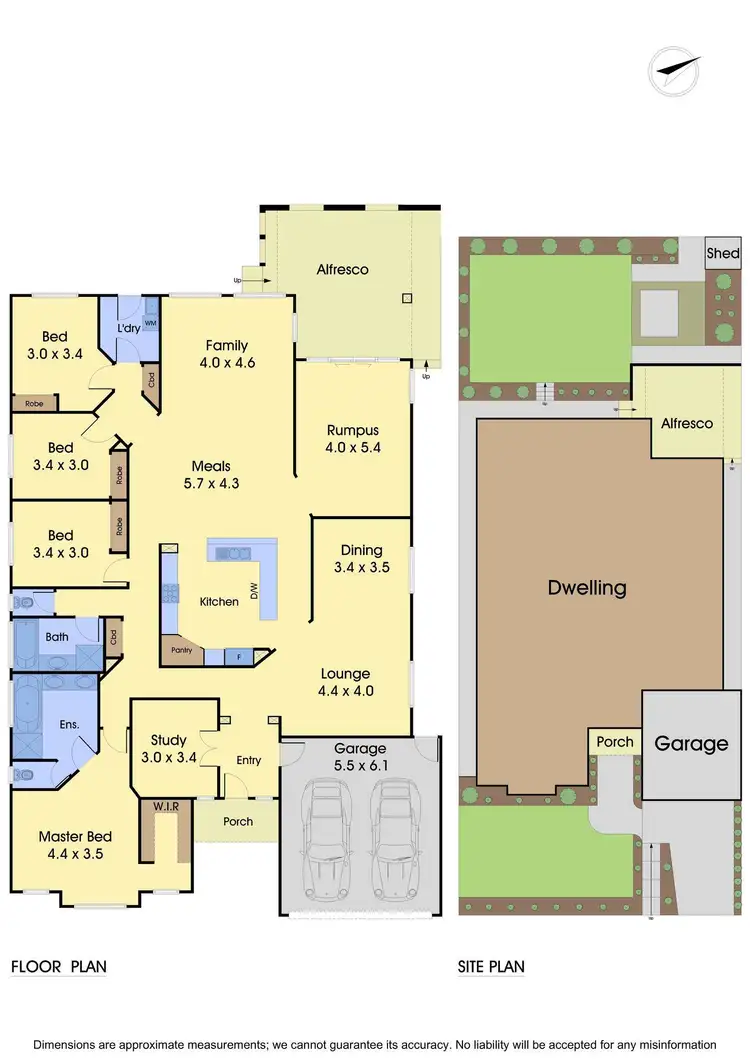 Floorplan of Homely house listing, 4 Raphael Rise, South Morang VIC 3752