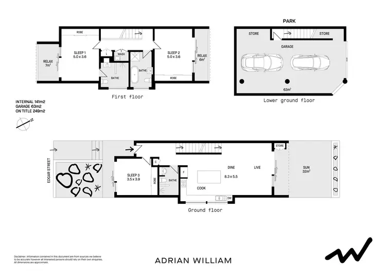 Floorplan of Homely townhouse listing, 6/15-25 Edgar Street, Tempe NSW 2044