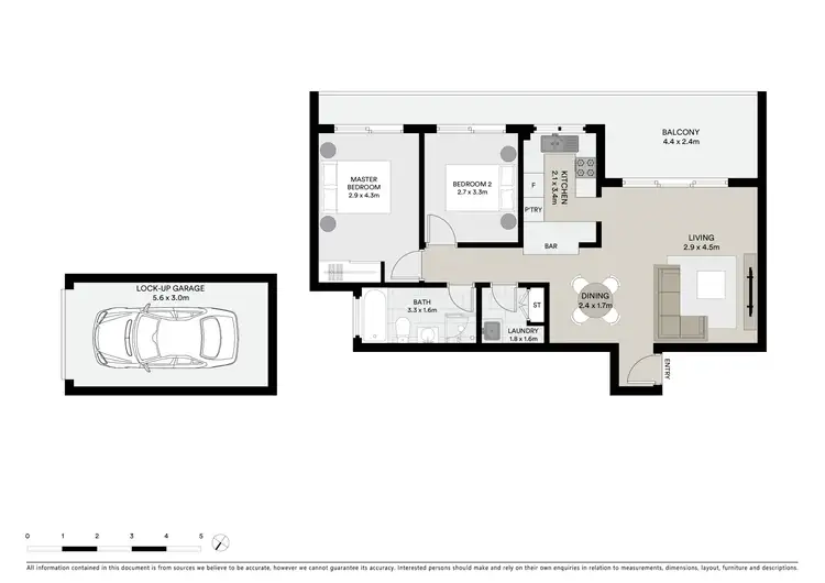 Floorplan of Homely unit listing, 5/35-37 Robertson Street, Kogarah NSW 2217