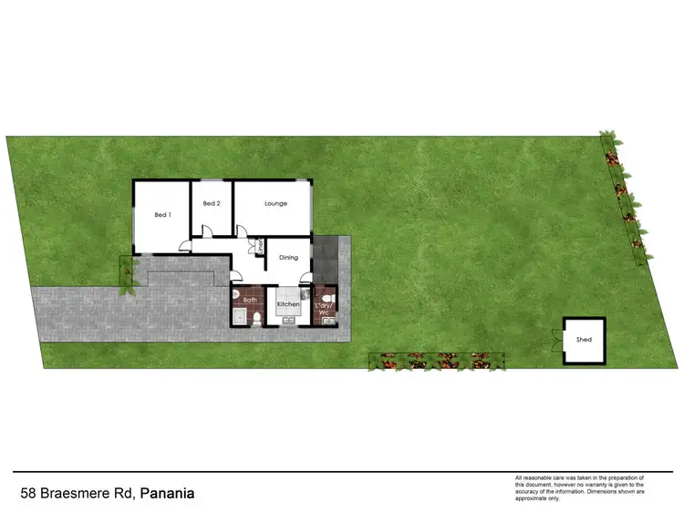 Floorplan of Homely house listing, 58 Braesmere Road, Panania NSW 2213