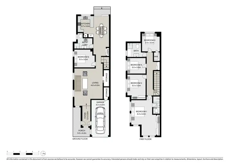 Floorplan of Homely semi-detached listing, 76 Bridge Road, Westmead NSW 2145