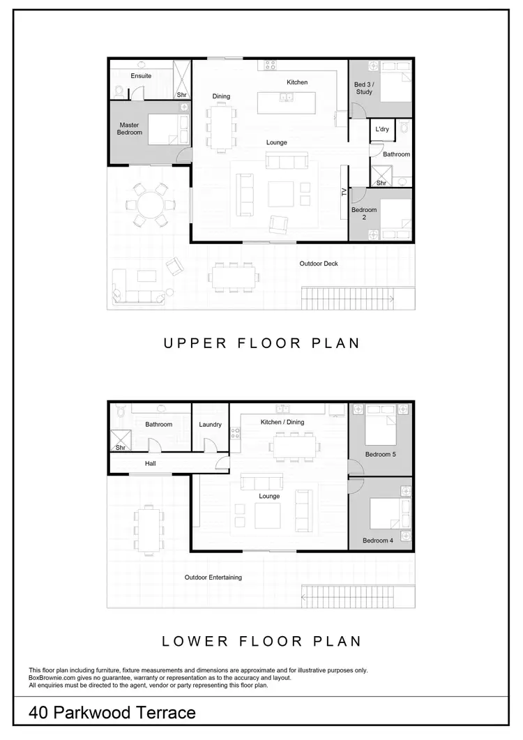 Floorplan of Homely house listing, 40 Parkwood Terrace, Cannonvale QLD 4802