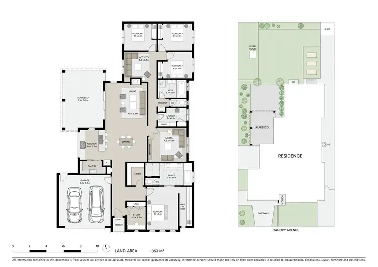 Floorplan of Homely house listing, 7 Canopy Avenue, Alfredton VIC 3350