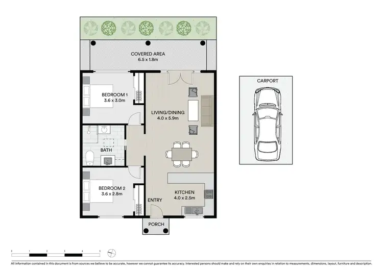 Floorplan of Homely villa listing, 2/21 Darcy Road, Westmead NSW 2145
