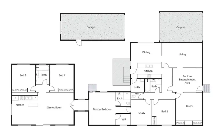 Floorplan of Homely house listing, 4 Broadbent Street, Scullin ACT 2614