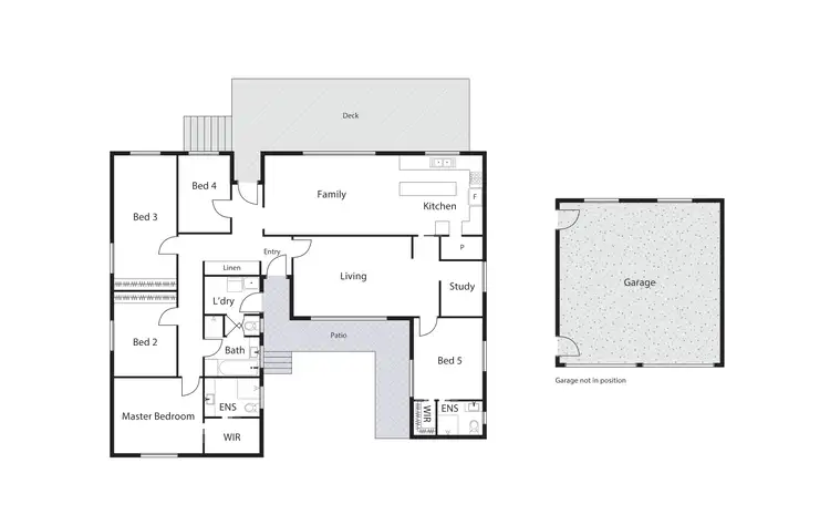 Floorplan of Homely house listing, 14 Warrai Place, Waramanga ACT 2611