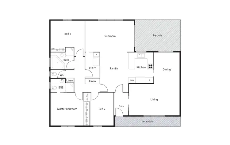 Floorplan of Homely house listing, 276 Heagney Crescent, Gilmore ACT 2905