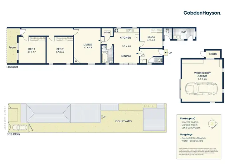 Floorplan of Homely house listing, 45 Annesley Street, Leichhardt NSW 2040