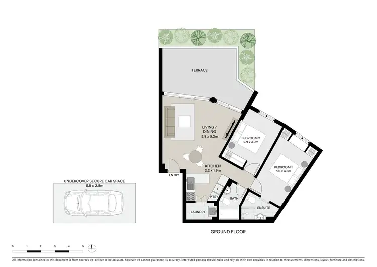 Floorplan of Homely apartment listing, 4/65 Coogee Bay Road, Randwick NSW 2031
