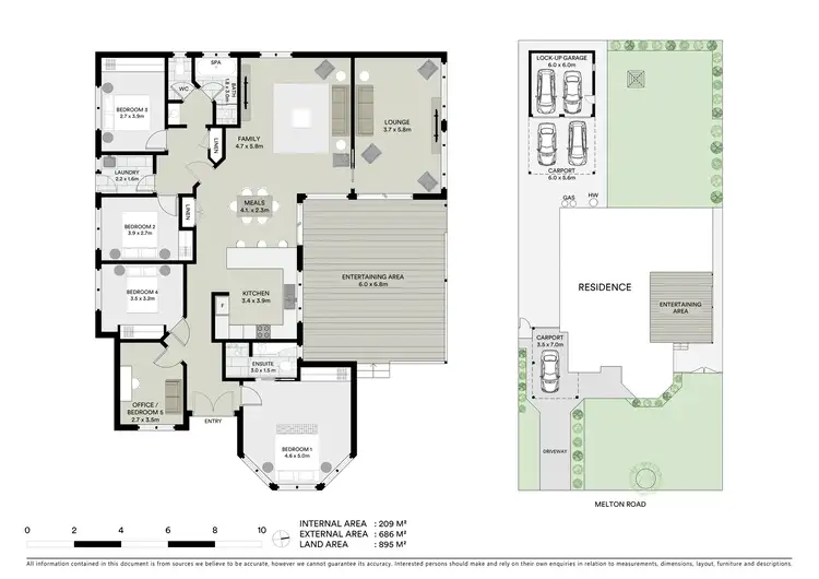 Floorplan of Homely house listing, 16 Melton Road, Mudgee NSW 2850