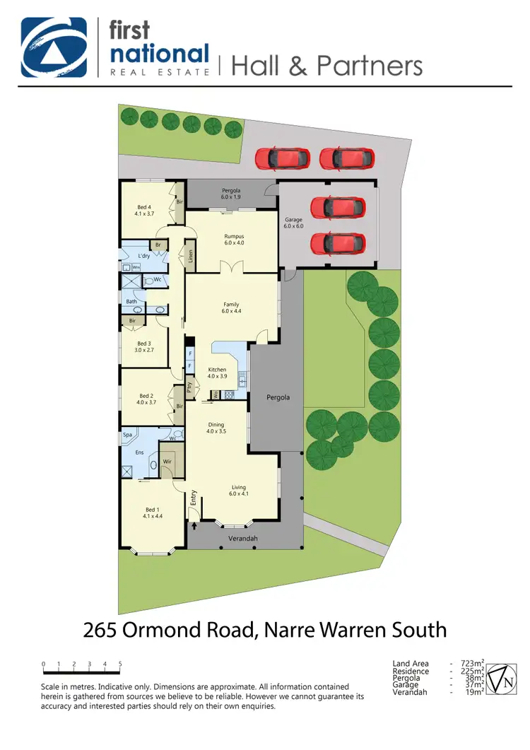 Floorplan of Homely house listing, 265 Ormond Road, Narre Warren South VIC 3805